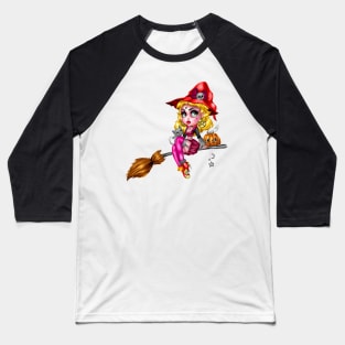 Freya the Blonde Witch Baseball T-Shirt